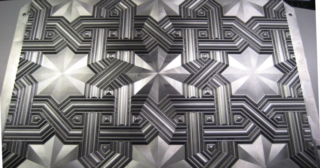 Ornamentblech 500 × 300 × 8 mm